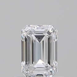 Diament szlif szmaragdowy, 0.7ct, VVS2, D, GIA 6525646364