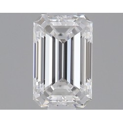 Diament szlif szmaragdowy, 0.3ct, VS1, D, GIA 6532003117