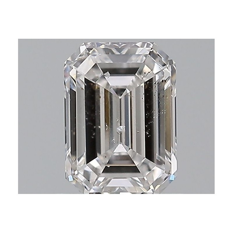 Diament szlif szmaragdowy, 0.8ct, SI2, E, GIA 2414864905