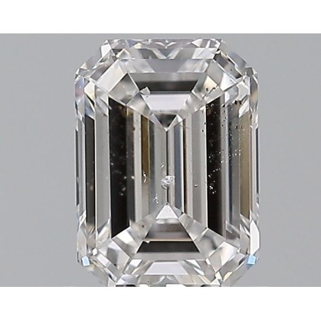 Diament szlif szmaragdowy, 0.8ct, SI2, E, GIA 2414864905