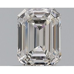 Diament szlif szmaragdowy, 0.53ct, VVS2, H, GIA 2221262874