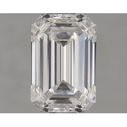 Diament laboratoryjny bezbarwny szlif szmaragdowy, 0.91ct, VVS2, D, IGI LG629400188