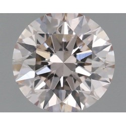 Diament o barwie fantazyjnej szlif okrągły, 0.81ct, VS2, Very Light Pink, GIA 7201657232