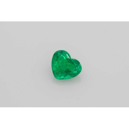 Szmaragd serce, 1.11 ct, GREEN, GIA 2225363542