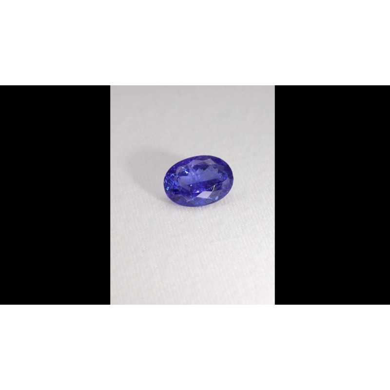 Tanzanit szlif owalny, 6.51 ct, BLUE, IGI 717583123