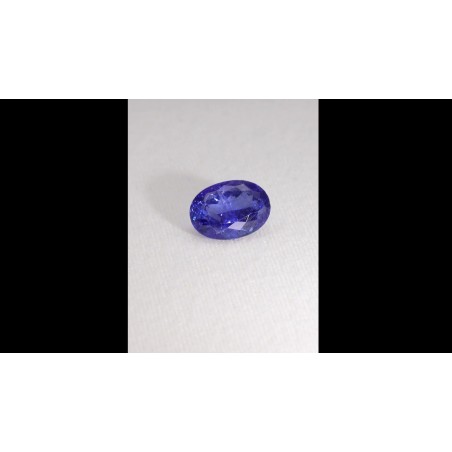 Tanzanit szlif owalny, 6.51 ct, BLUE, IGI 717583123