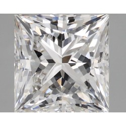 Diament laboratoryjny bezbarwny szlif princess, 2.68ct, VVS2, E, IGI LG668440744