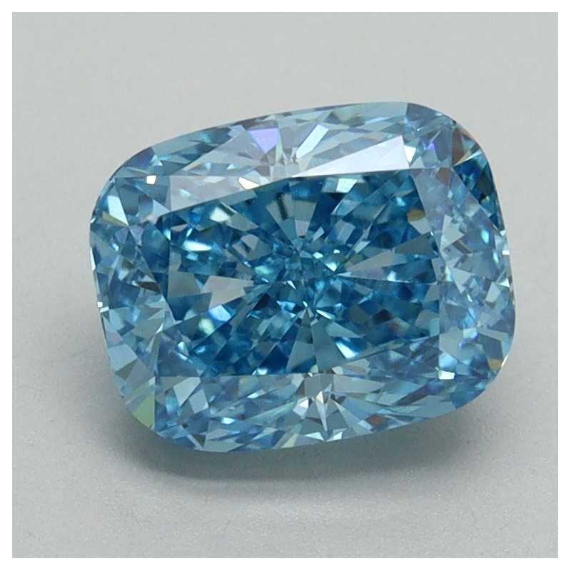 Diament laboratoryjny o barwie fantazyjnej szlif poduszkowy brylantowy, 1.8ct, VVS2, Fancy Vivid Blue, IGI LG644442295 Diament laboratoryjny o barwie fantazyjnej szlif poduszkowy brylantowy, 1.8ct, VVS2, Fancy Vivid Blue, IGI LG644442295