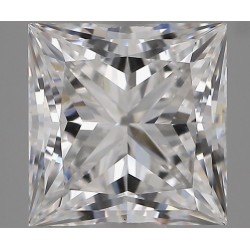Diament laboratoryjny bezbarwny szlif princess, 2.3ct, VVS2, D, IGI LG709517360