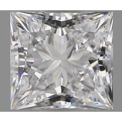 Diament laboratoryjny bezbarwny szlif princess, 1.53ct, VVS2, D, IGI LG709533853