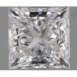 Diament laboratoryjny bezbarwny szlif princess, 2.13ct, VVS1, D, IGI LG710584238