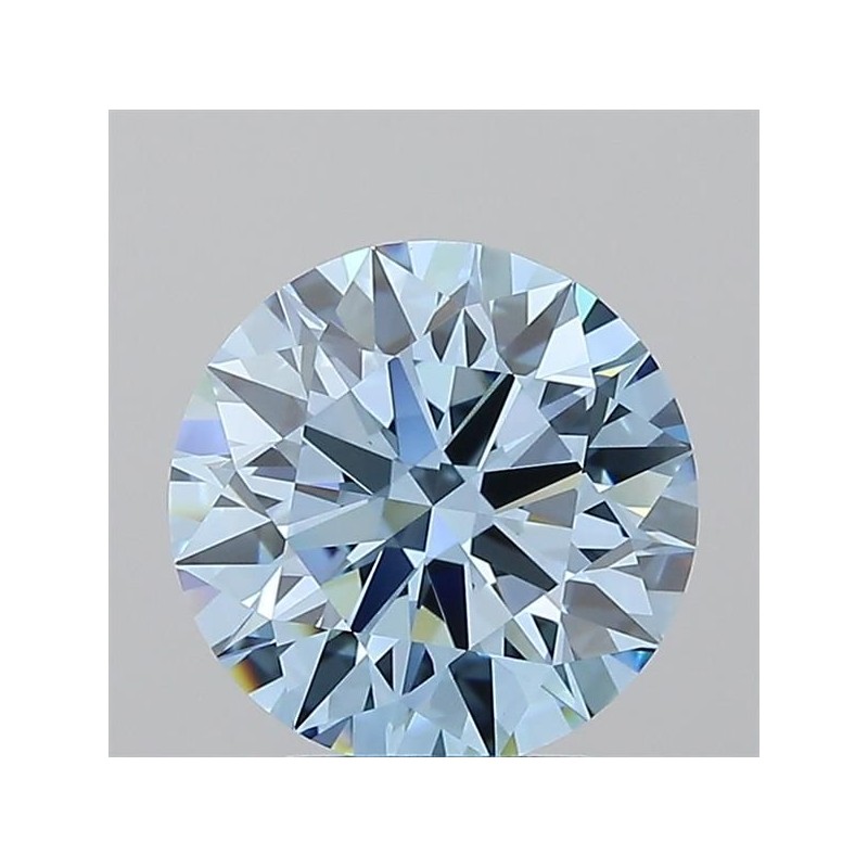 Diament laboratoryjny o barwie fantazyjnej szlif okrągły, 2.51ct, VVS2, Fancy Vivid Blue, IGI LG722534958 Diament laboratoryjny o barwie fantazyjnej szlif okrągły, 2.51ct, VVS2, Fancy Vivid Blue, IGI LG722534958