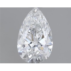 Diament szlif gruszkowy, 0.72ct, SI2, E, GIA 1503351007