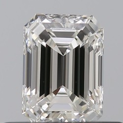 Diament szlif szmaragdowy, 0.53ct, VVS2, F, IGI 712520677