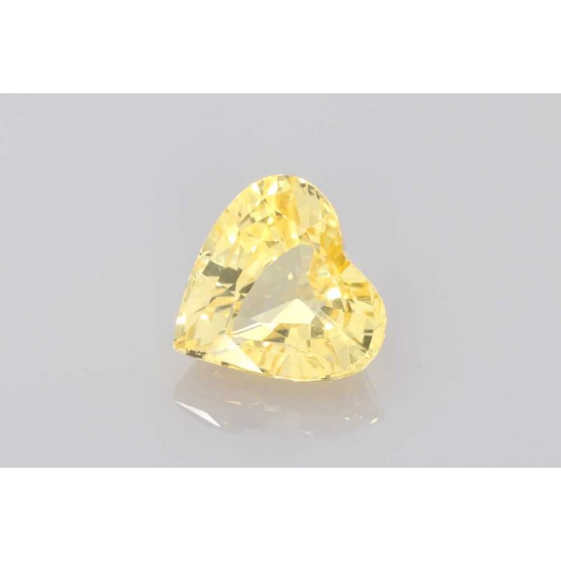 Szafir serce, 2.07 ct, YELLOW, GIA 6223742781 Szafir serce, 2.07 ct, YELLOW, GIA 6223742781