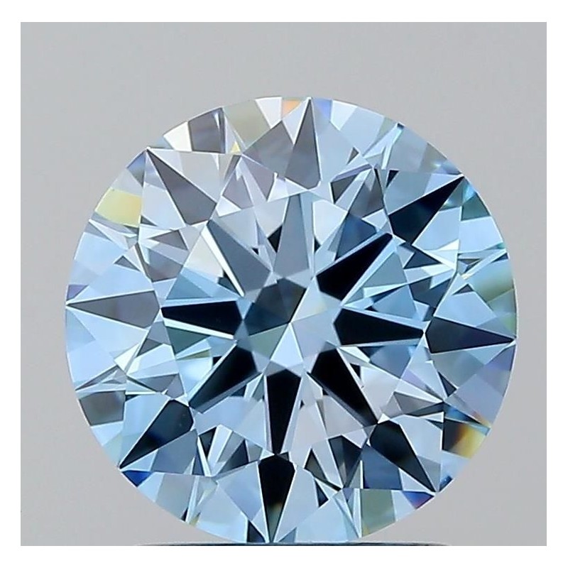 Diament laboratoryjny o barwie fantazyjnej szlif okrągły, 1.53ct, VVS1, Fancy Vivid Blue, IGI LG722561720 Diament laboratoryjny o barwie fantazyjnej szlif okrągły, 1.53ct, VVS1, Fancy Vivid Blue, IGI LG722561720