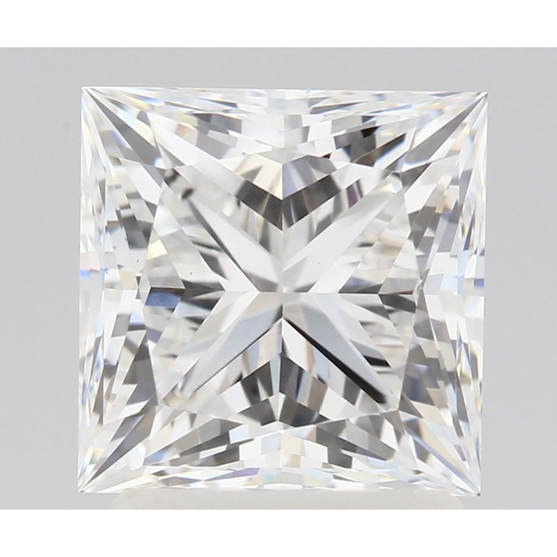 Diament laboratoryjny bezbarwny szlif princess, 2.05ct, VVS2, E, IGI LG656475157