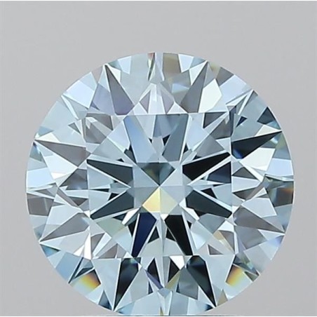 Diament laboratoryjny o barwie fantazyjnej szlif okrągły, 2.07ct, VVS2, Fancy Vivid Blue, IGI LG722534957