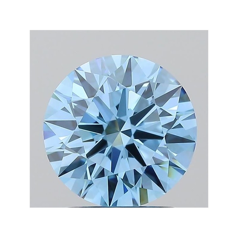 Diament laboratoryjny o barwie fantazyjnej szlif okrągły, 1.53ct, VVS2, Fancy Vivid Blue, IGI LG722550155 Diament laboratoryjny o barwie fantazyjnej szlif okrągły, 1.53ct, VVS2, Fancy Vivid Blue, IGI LG722550155