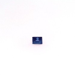 Szafir szlif prostokątny, 0.59 ct, BLUE, IGI S3D76110