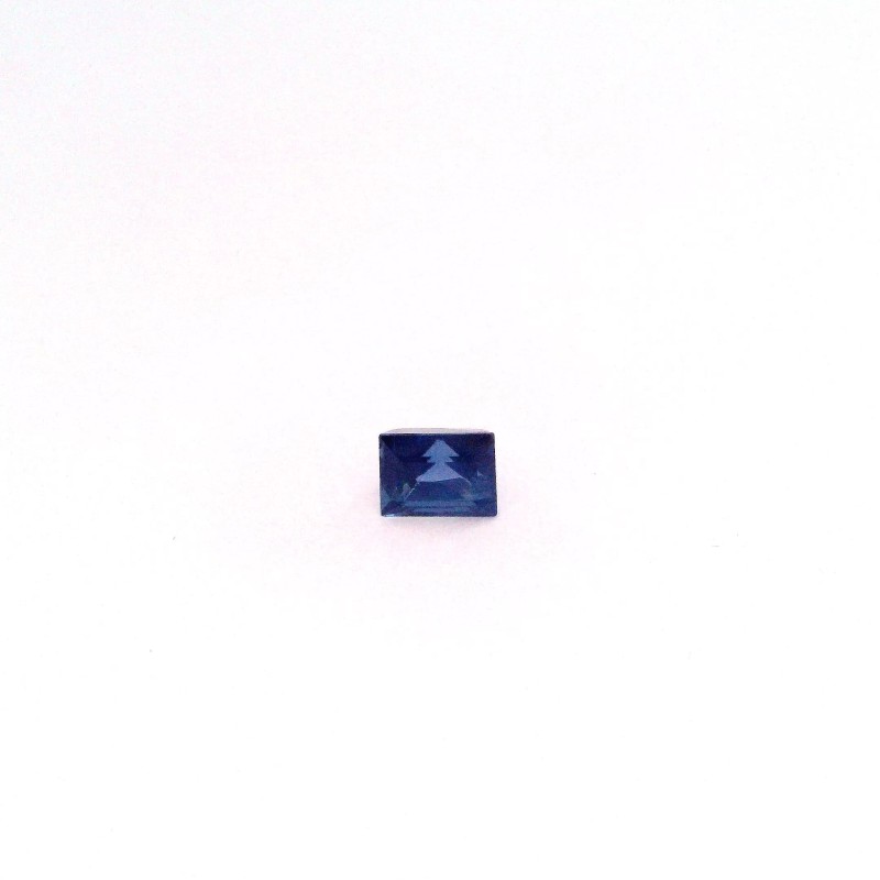 Szafir szlif prostokątny, 0.59 ct, BLUE, IGI S3D76110