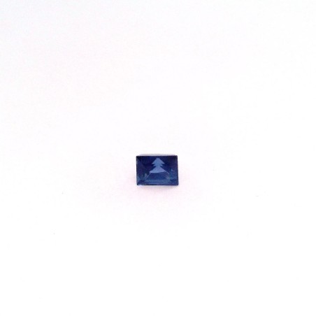 Szafir szlif prostokątny, 0.59 ct, BLUE, IGI S3D76110