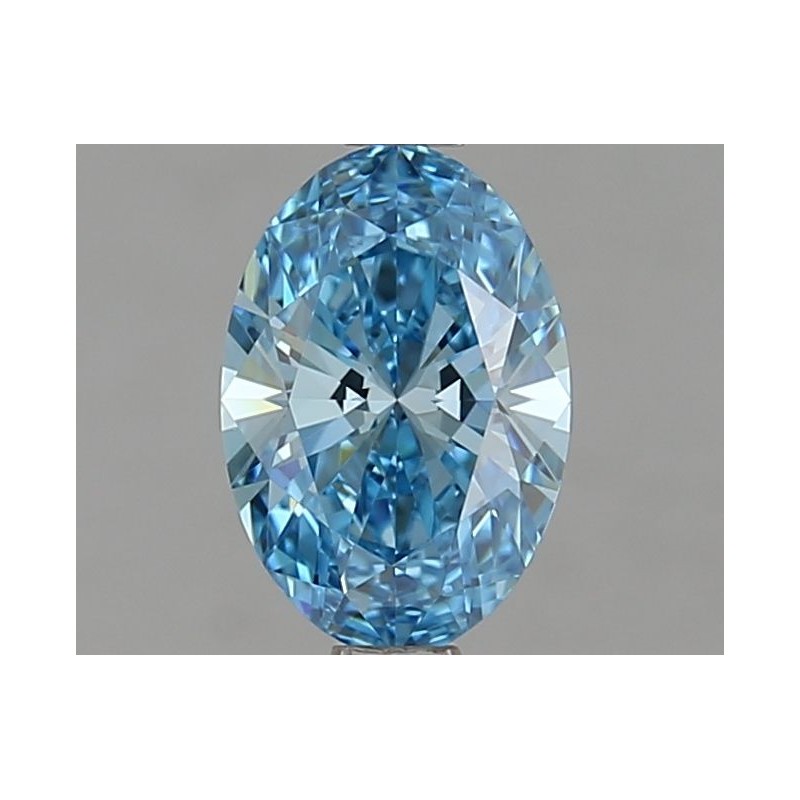 Diament laboratoryjny o barwie fantazyjnej szlif owalny, 1.02ct, VVS2, Fancy Vivid Blue, IGI LG649494984