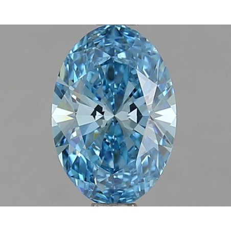 Diament laboratoryjny o barwie fantazyjnej szlif owalny, 1.02ct, VVS2, Fancy Vivid Blue, IGI LG649494984
