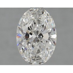 Diament laboratoryjny bezbarwny szlif owalny, 1.42ct, VVS2, E, IGI LG607395561