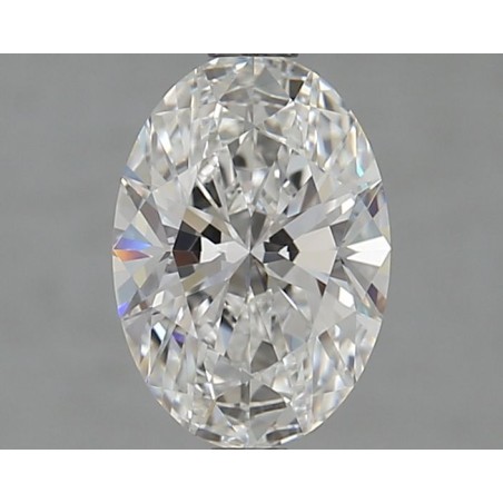 Diament laboratoryjny bezbarwny szlif owalny, 1.42ct, VVS2, E, IGI LG607395561