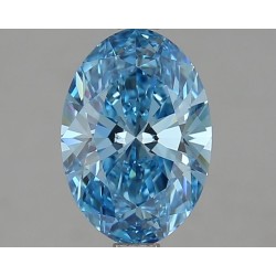 Diament laboratoryjny o barwie fantazyjnej szlif owalny, 1.75ct, VVS2, Fancy Vivid Blue, IGI LG649494982