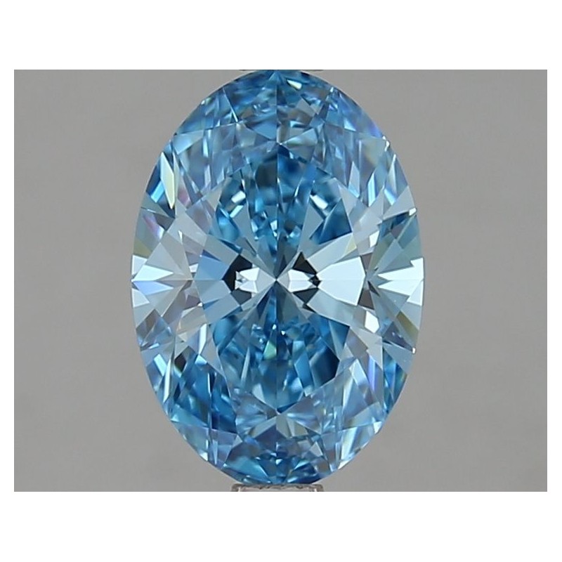 Diament laboratoryjny o barwie fantazyjnej szlif owalny, 1.75ct, VVS2, Fancy Vivid Blue, IGI LG649494982 Diament laboratoryjny o barwie fantazyjnej szlif owalny, 1.75ct, VVS2, Fancy Vivid Blue, IGI LG649494982