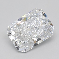 Diament laboratoryjny bezbarwny radiant, 2.06ct, IF, D, IGI LG722563161