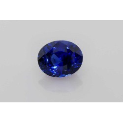 Szafir szlif owalny, 3.13 ct, BLUE, GIA 2221464412