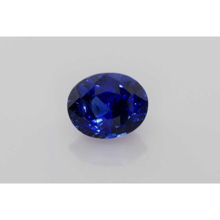 Szafir szlif owalny, 3.13 ct, BLUE, GIA 2221464412