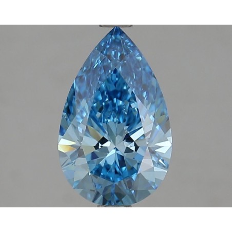 Diament laboratoryjny o barwie fantazyjnej szlif gruszkowy, 1.8ct, VVS2, Fancy Vivid Blue, IGI LG649494987