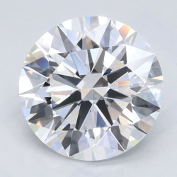 Diament laboratoryjny bezbarwny szlif okrągły, 2.01ct, IF, D, IGI LG723589315