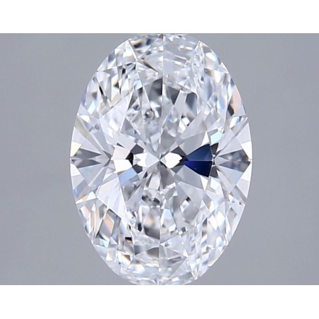 Diament laboratoryjny bezbarwny szlif owalny, 1.53ct, VVS1, E, IGI LG735583062
