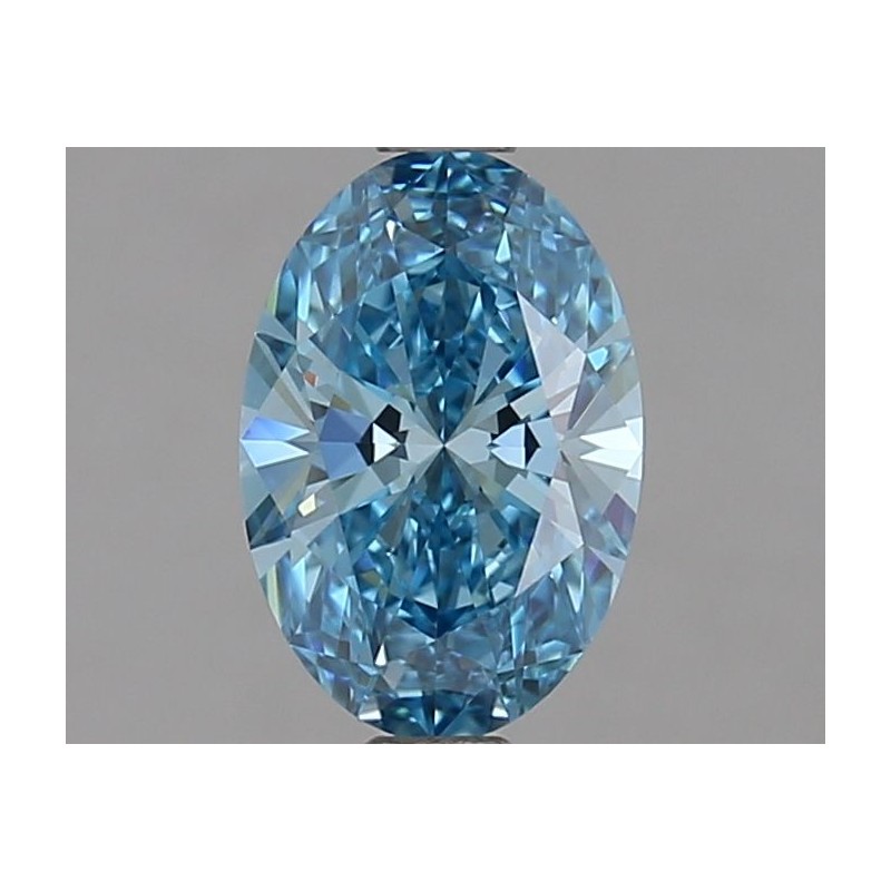 Diament laboratoryjny o barwie fantazyjnej szlif owalny, 1.15ct, VVS1, Fancy Vivid Blue, IGI LG651422366