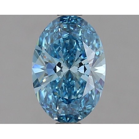 Diament laboratoryjny o barwie fantazyjnej szlif owalny, 1.15ct, VVS1, Fancy Vivid Blue, IGI LG651422366