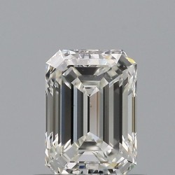 Diament szlif szmaragdowy, 0.55ct, VVS2, G, IGI 712520666