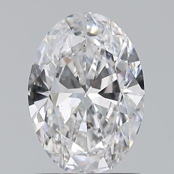 Diament szlif owalny, 0.9ct, SI2, D, GIA 1513682827