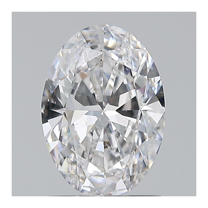 Diament szlif owalny, 0.9ct, SI2, D, GIA 1513682827