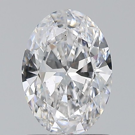 Diament szlif owalny, 0.9ct, SI2, D, GIA 1513682827