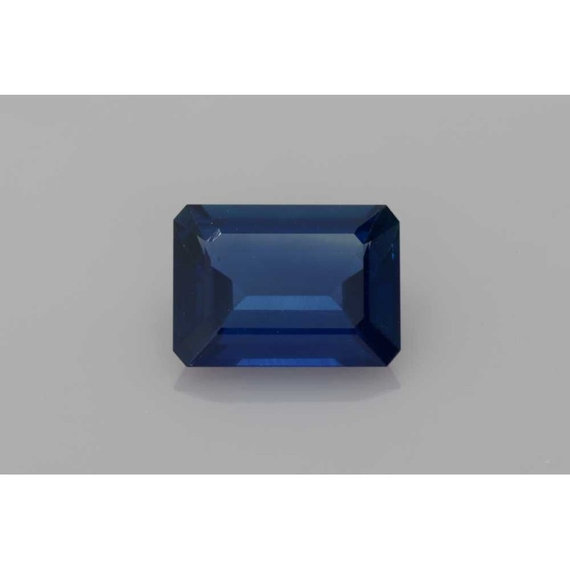 Szafir szlif szmaragdowy, 4.18 ct, BLUE, GIA 2446755723