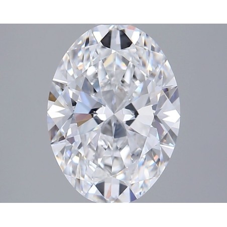 Diament laboratoryjny bezbarwny szlif owalny, 2.06ct, VVS2, D, IGI LG733509712