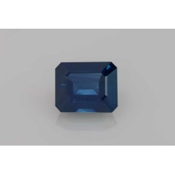 Szafir szlif szmaragdowy, 5.29 ct, BLUE, GIA 6441755831