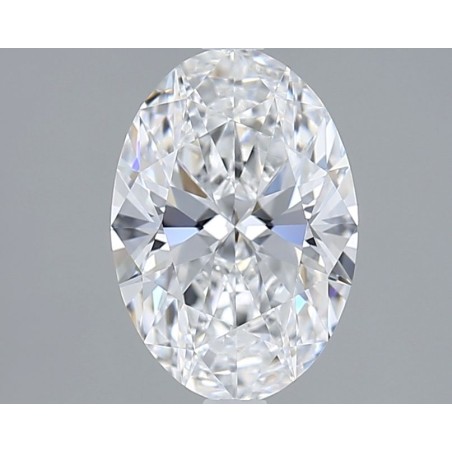 Diament laboratoryjny bezbarwny szlif owalny, 2.07ct, VVS1, D, IGI LG741512769