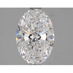 Diament laboratoryjny bezbarwny szlif owalny, 2.12ct, VVS2, D, GIA 6491407339