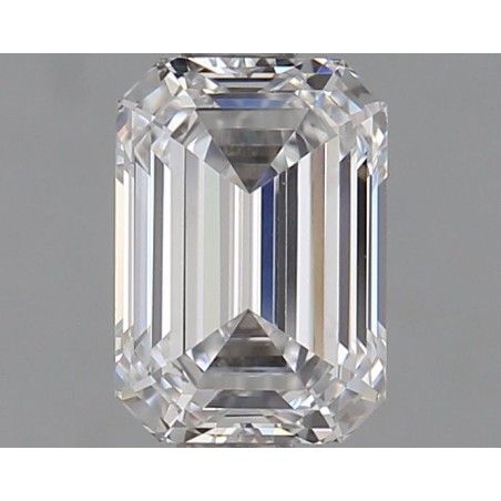 Diament laboratoryjny bezbarwny szlif szmaragdowy, 1.02ct, VVS2, D, IGI LG633421925